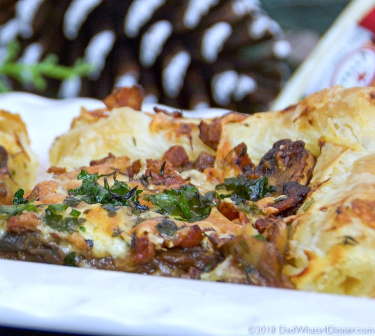 Picture of Caramelized Onion Bacon Cheese Tarts