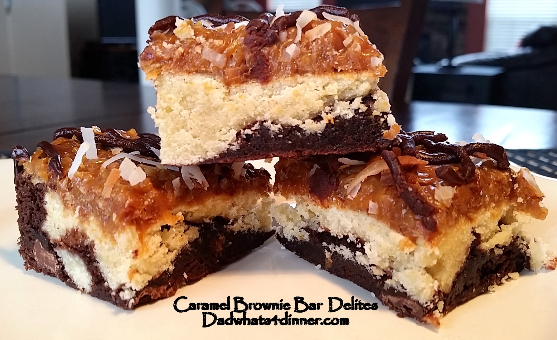 Caramel Brownie Bar DeLites | www.dadwhats4dinner.com ©