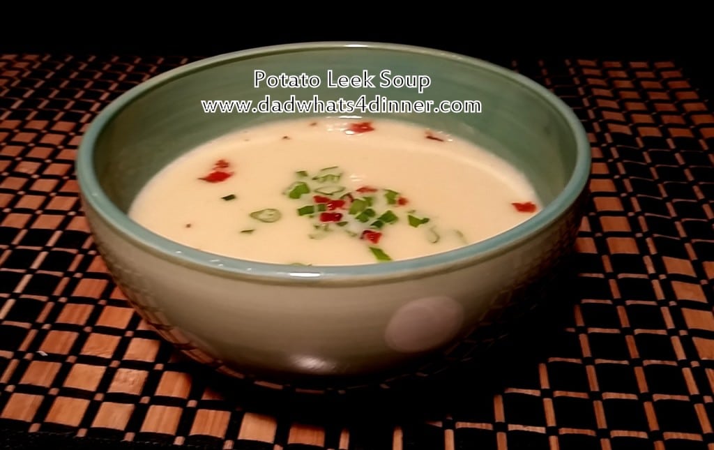 This Potato Leek Soup will hit the spot when it is cold outside. The soup is comfort food at its best! Smooth and creamy!