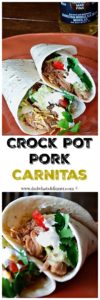 Crock Pot Pork Carnitas is the perfect recipe for an easy weeknight meal!