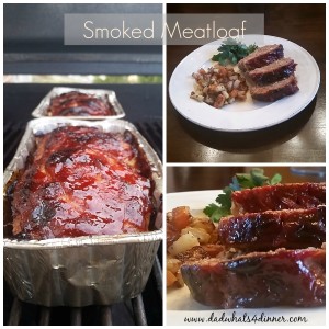 Smoked Meatloaf } Dadwhats4dinner.com