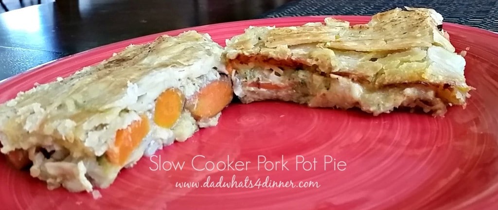 Slow Cooker Pork Pot Pie www.dadwhats4dinner.com