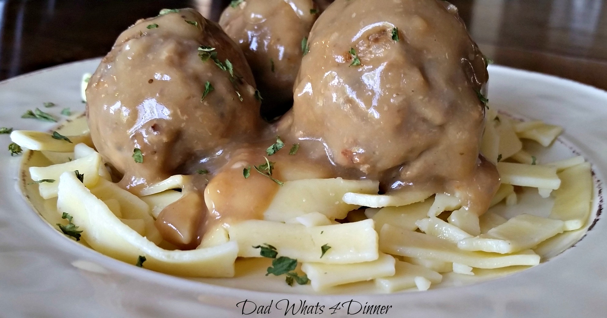 Crock Pot Swedish Meatballs Dad Whats 4 Dinner