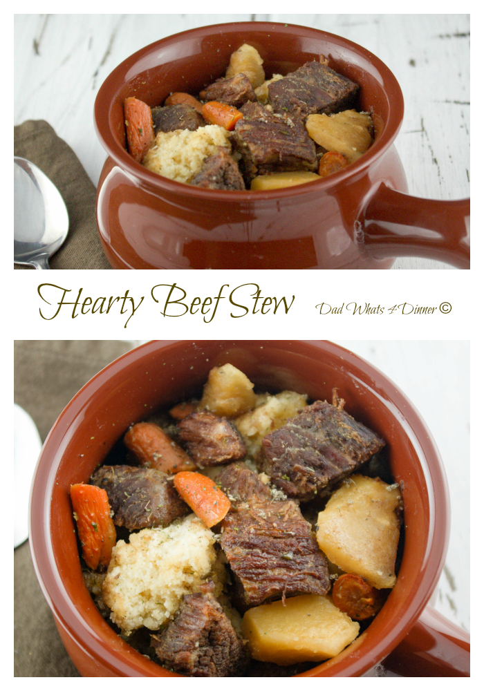 Hearty Beef Stew | Dad Whats 4 Dinner©