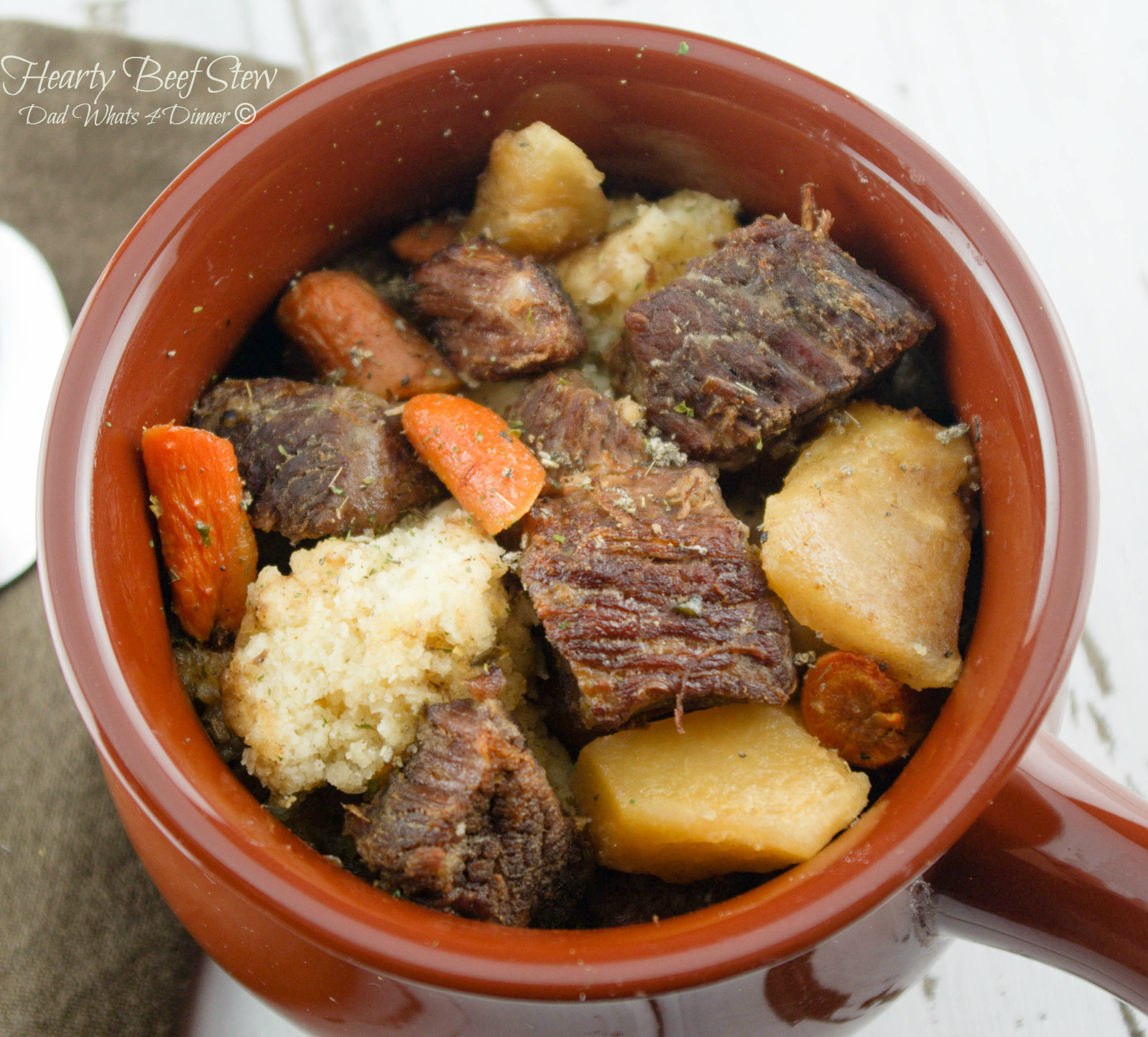 Hearty Beef Stew | Dad Whats 4 Dinner©