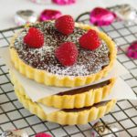 Chocolate Raspberry Tart | https://dadwhats4dinner.com