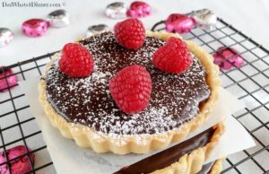 Chocolate Raspberry Tart | https://dadwhats4dinner.com