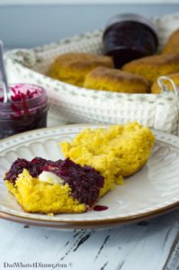 Sweet Potato Biscuits with Beetroot Orange Marmalade probably isn't what your mother had in mind when she told you to eat your veggies