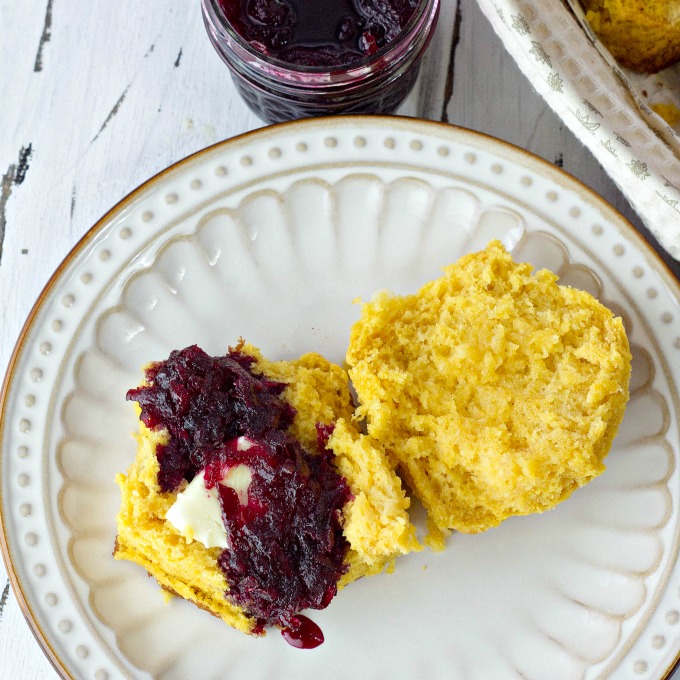 Sweet Potato Biscuits with Beetroot Orange Marmalade probably isn't what your mother had in mind when she told you to eat your veggies
