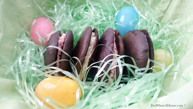 An alternative to store bought Easter candy, these Whoopie Pies would be the perfect treat from the "Bunny".