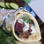 30 Minute Grilled Pork Souvlaki using Smithfield® Garlic & Herb Loin Filet gives you "Real Flavor Real Fast" #shop #cbias