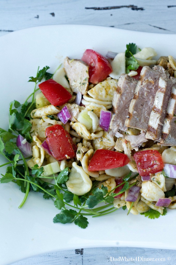 Moroccan Grilled Tuna Pasta 2 Dad Whats 4 Dinner