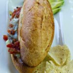 My Slow Cooker Mexican Hamburgers with Enchilada French Dip is the perfect family friendly Cinco de Mayo dinner.