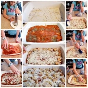 This weeknight Chicken Parmesan Casserole Bake has all the flavors of your favorite Italian dish without all the mess of frying the cutlets.