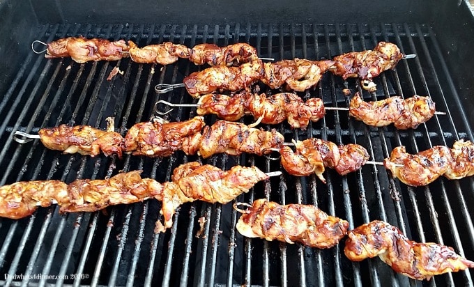 Bacon Wrapped Chicken Fire Sticks is a great grilled appetizer, perfect for summer time entertaining.