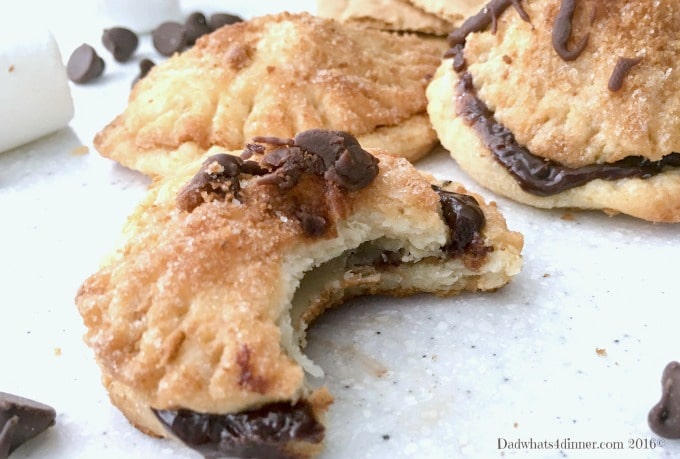 Who needs a campfire when you can make these awesome little S'mores Hand Pies. Perfect for when it is inconvenient to make the traditional S'mores.