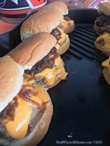 Beer Braised Shredded Beef Sliders are the best non-traditional slider you will ever have. Slow cooked beef, beer cheese, caramelized onions on a soft slider bun.