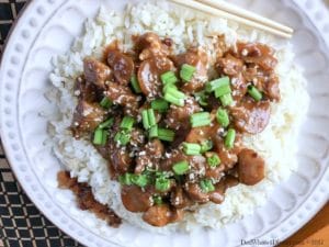 When you are tired of takeout, this recipe for Crock Pot Bourbon Pork will hit the spot. Easy, economical and perfect for a weeknight family meal.