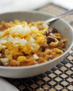 Slow Cooker Cincinnati Chili Mac is comfort food at its finest. Slow Cooked Chili with a Cincinnati flair throw in some pasta and cheese and you set.