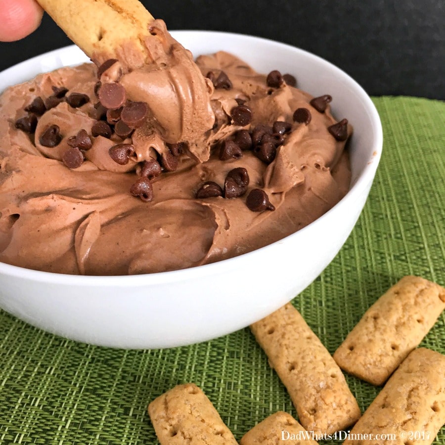 No need to lick the bowl and spatula the next time you make brownies, instead skip the baking and try my Baileys Brownie Batter Dip instead.