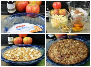 It's apple season and my Apple Fritter Pie will hit the spot. All the great taste of apple fritters but easily baked in a pie pan.